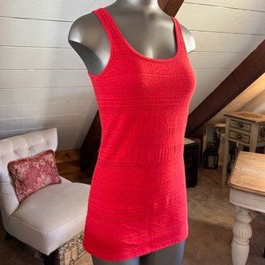 Mossimo Supply Co. | Red Textured Weave Tank Top